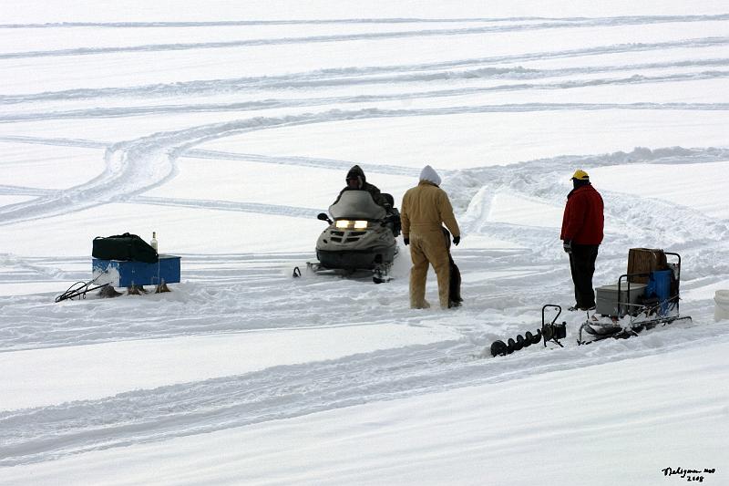 20080209_081706 D2X P.jpg - Preparations, Ice Fishing, Long Lake, Maine